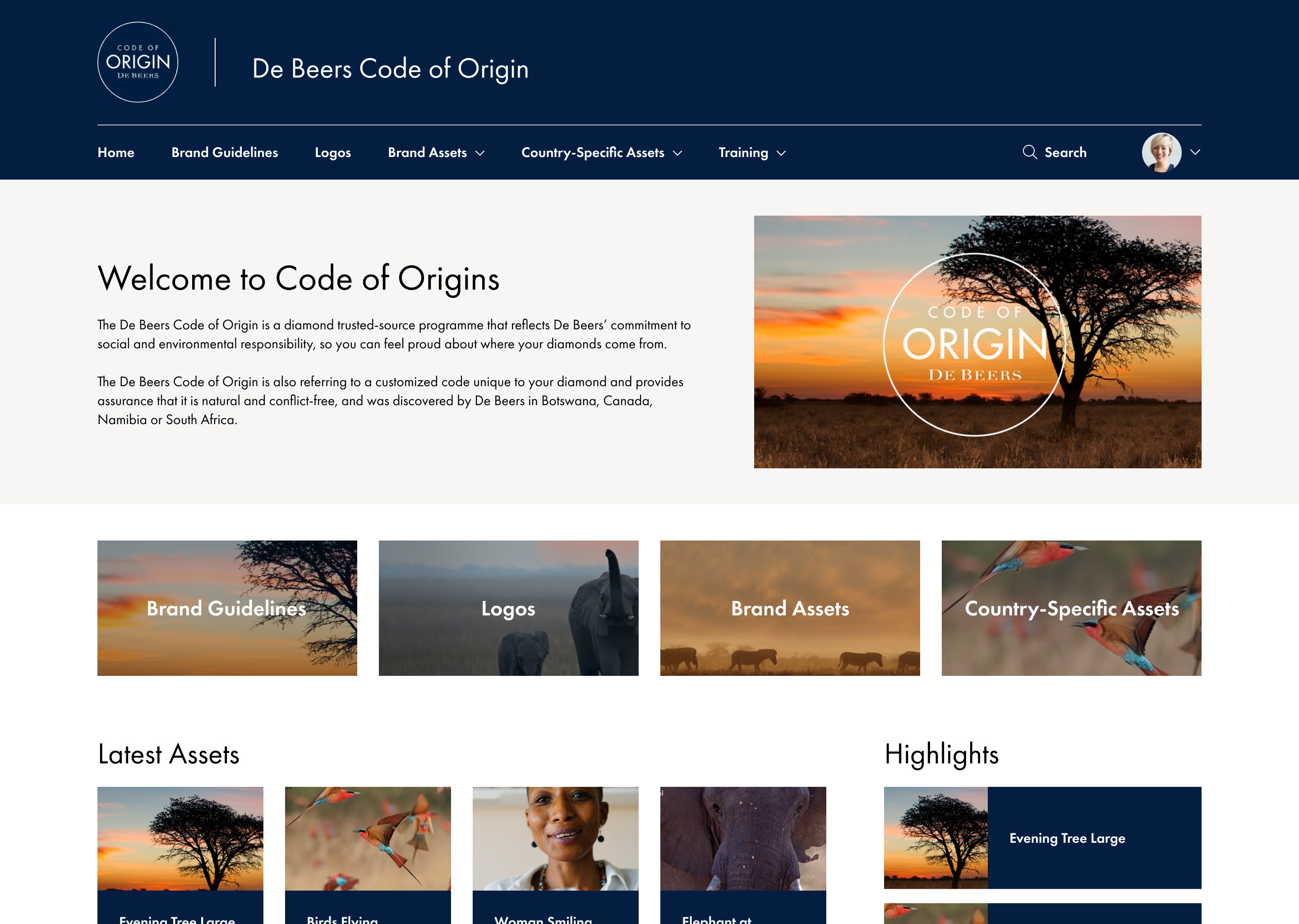 homepage
