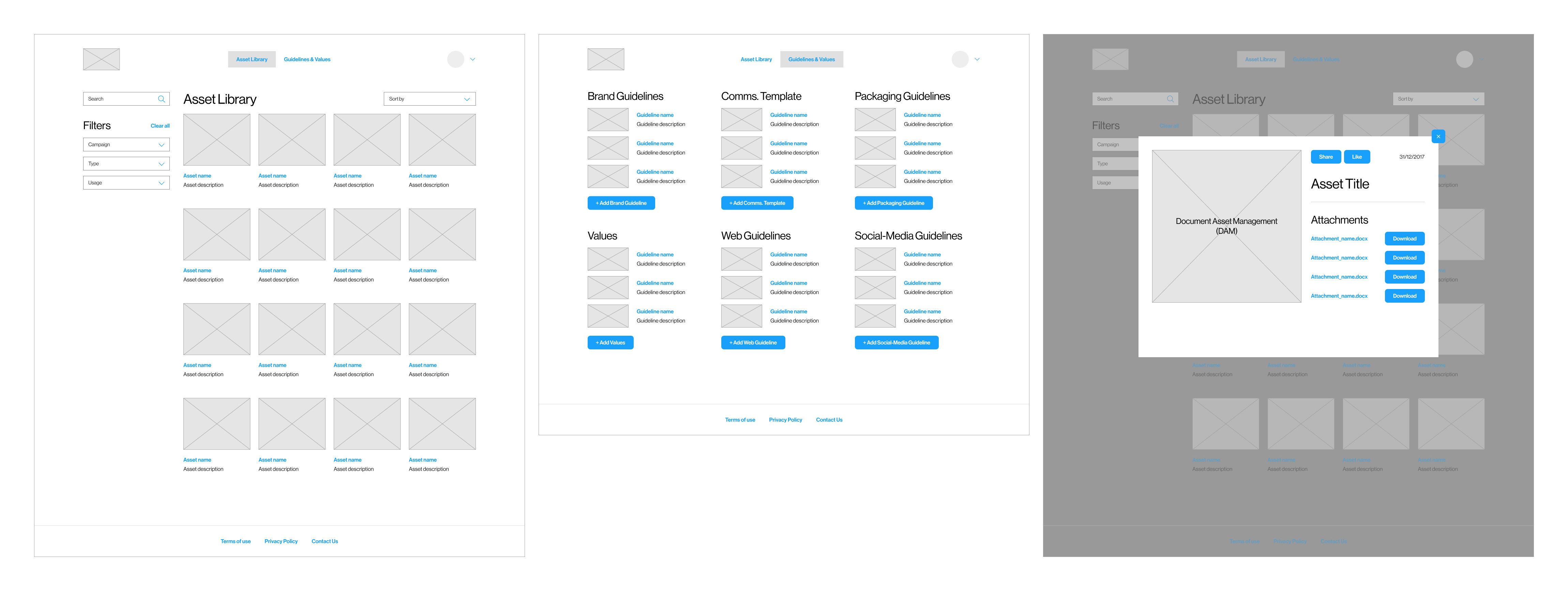 wireframes